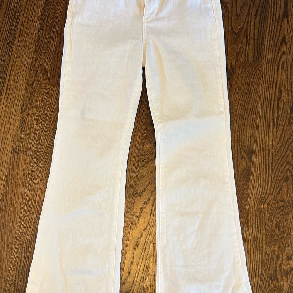 Judy Blue Classic White Denim Jeans